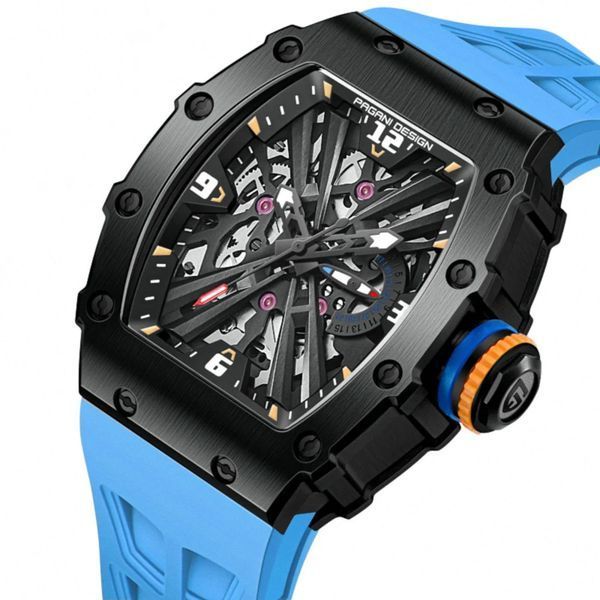 Pagani Design PD-1738 Black-Blue 1138-0184 фото